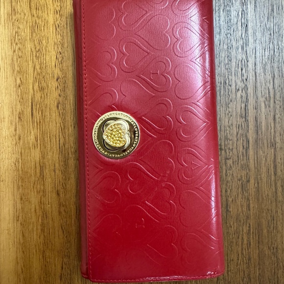 Lovcat Red Leather Wallet - Picture 1 of 5